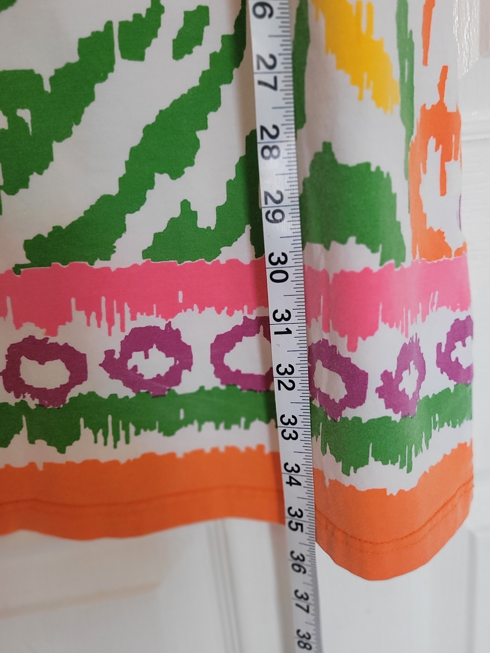 Barbara Gerwit Floral Sleeveless Dress -Halter Neck  Pink, Orange, Green, Yellow - Picture 7 of 12